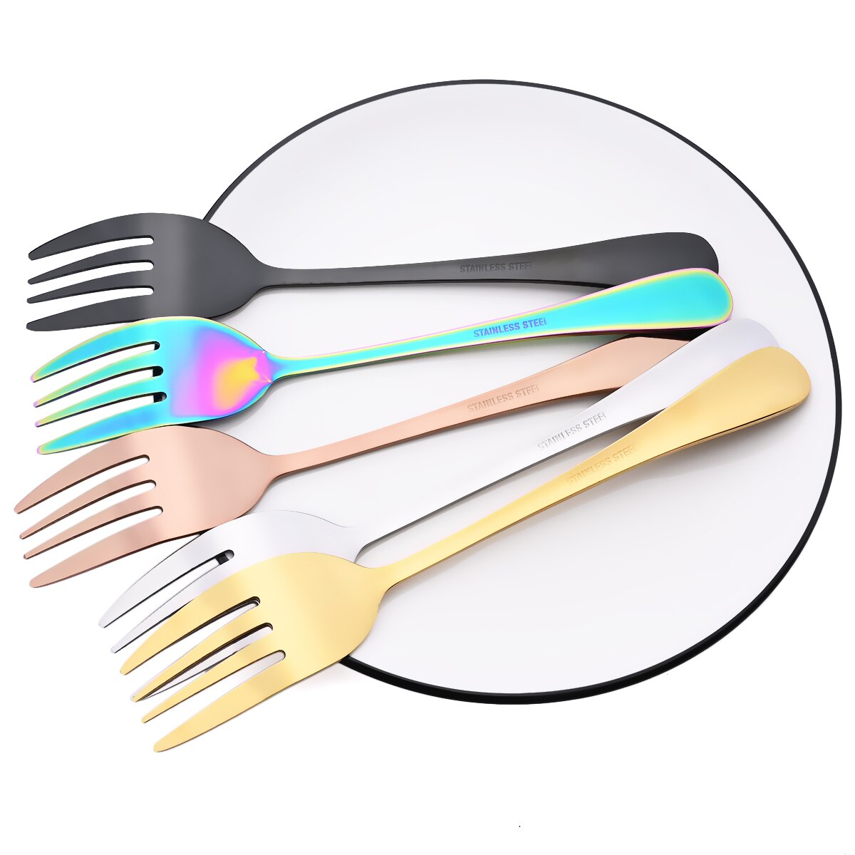 2Pcs Big Salad Serving Spoon Fork Set Mix Spoon Pot Porridge Tool Public Restaurant Serving Kitchenware Using Buffet Utensil