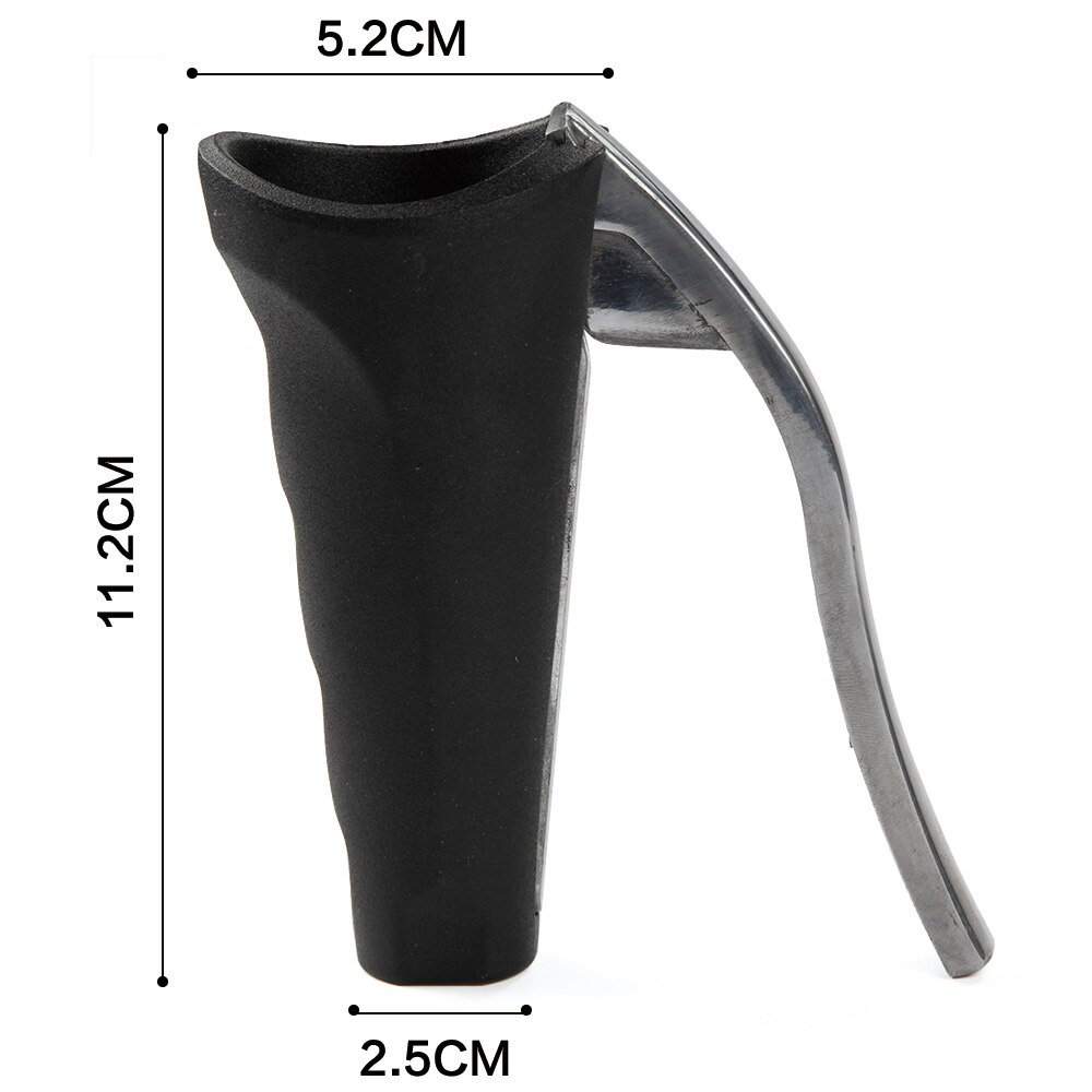 1 St Open Walnoot Notenkraker Geschild Walnoot Shell Tangen Nootcracker Trechter Frosted Grip Tang Klem Keuken Gereedschap: Default Title