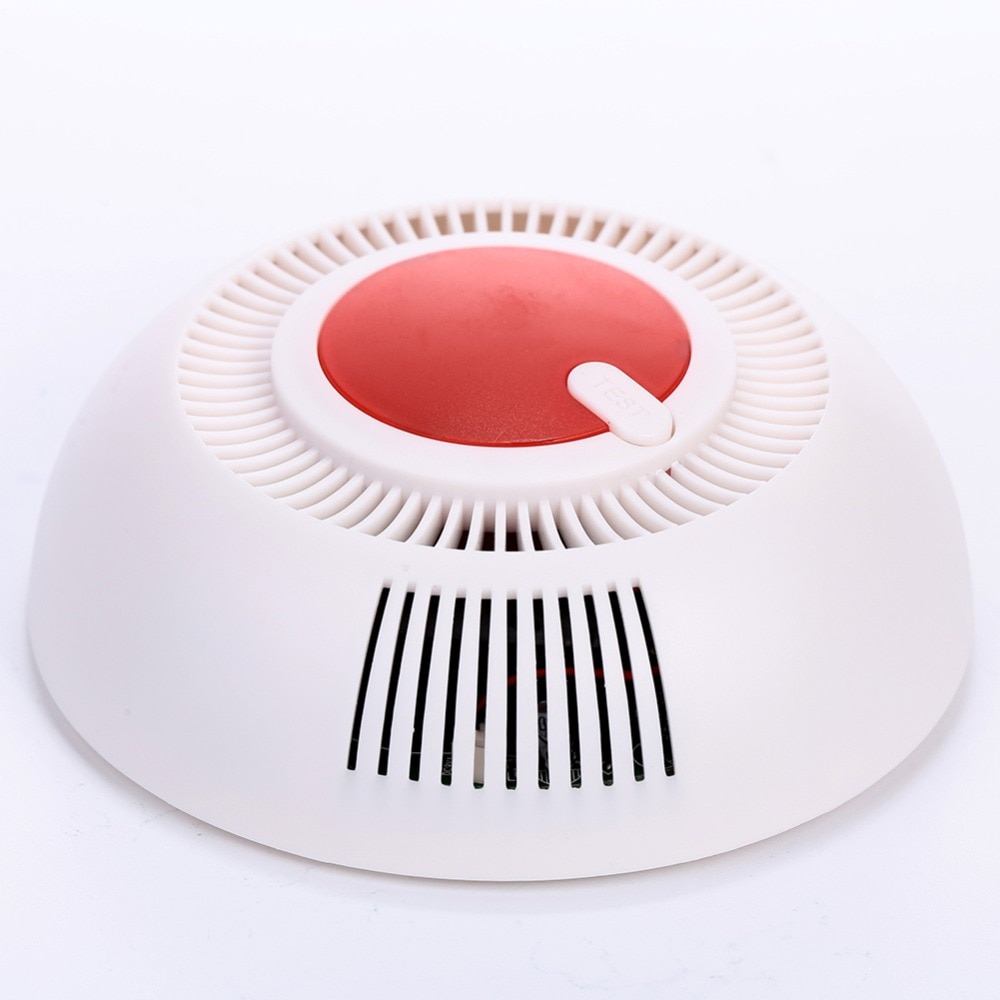 Sensor de humo de seguridad para el hogar, equipo de seguridad independiente de 85 dB, Sensor Detector de humo