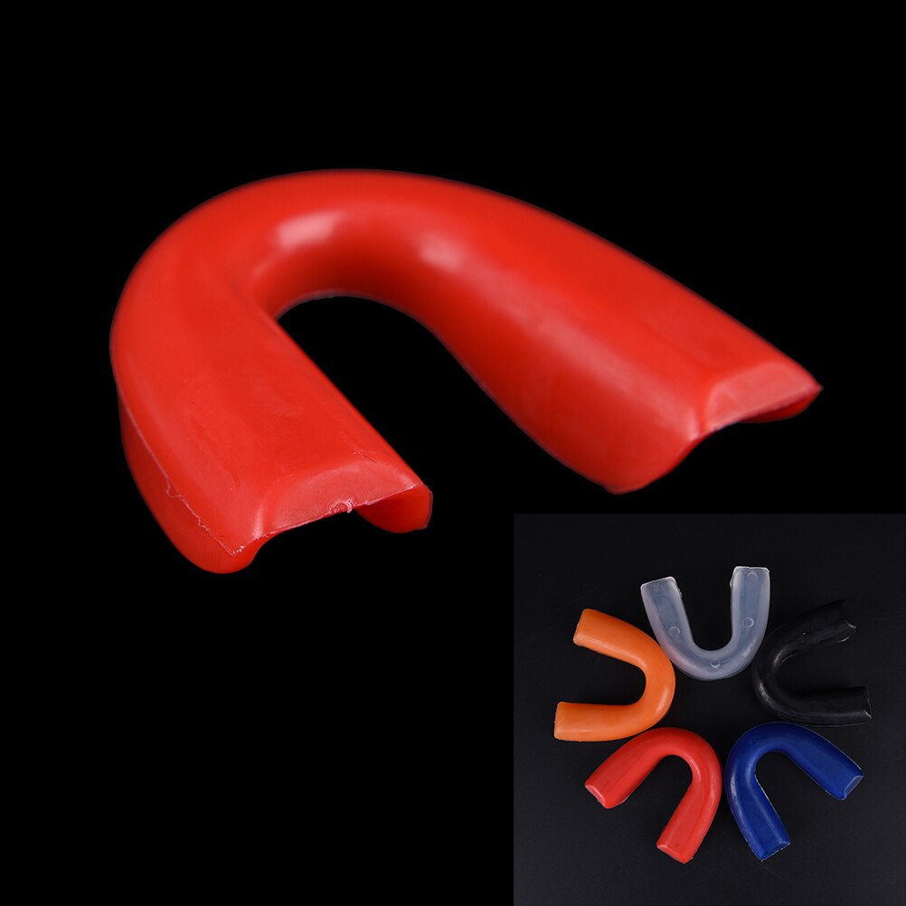 Protector de dientes deportivo para adultos, Protector dental para baloncesto, Rugby, boxeo, Karate, con caja de plástico