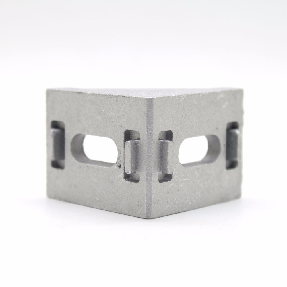 2028 bracket corner fitting angle aluminum 20mmx28mm corner bracket fastener for EU standard aluminum profile 1pcs