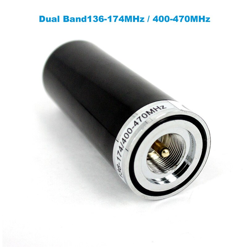 ottavino Cannone UHF VHF doppio gruppo musicale 400-470 Mhz e 136-174 MHZ antenna per auto mobile Radio auto Walkie talkie