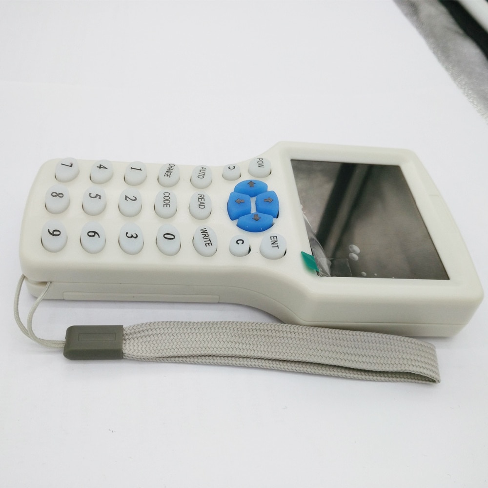 RFID Reader Writer Copier Duplicator IC/ID 10 Frequency With USB Cable English Language For 125Khz 13.56Mhz Cards LCD Screen