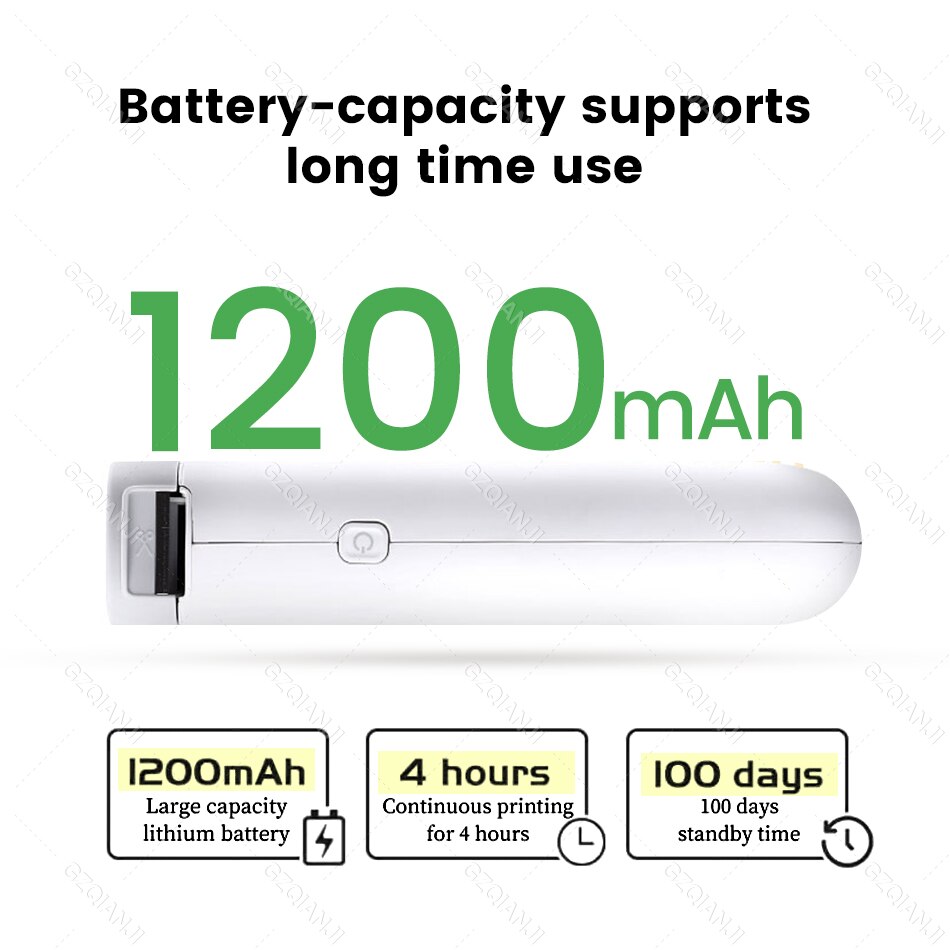 Niimbot D110 Portable Thermal Label printer Transparent Paper Pocket Mini Wireless Barcode Printer Bluetooth Machine D11 Maker