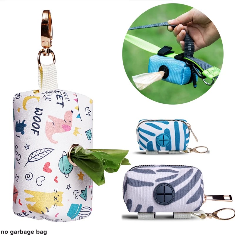 Distributeur de sacs de merde de chien suspendu, support de sac de merde de chien, distributeur de sacs de caca pour chiens, distributeurs de sacs poubelles de marche, fournitures pour animaux de compagnie