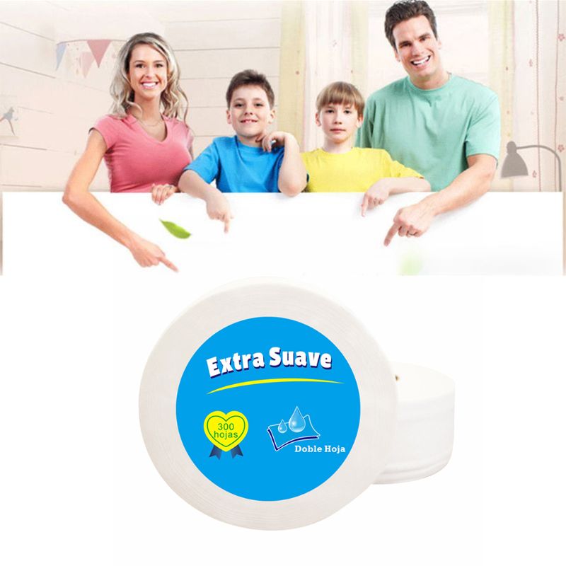 1 rol jumbo toiletpapier, glad zacht 3 lagen badtoiletpapier gxmc