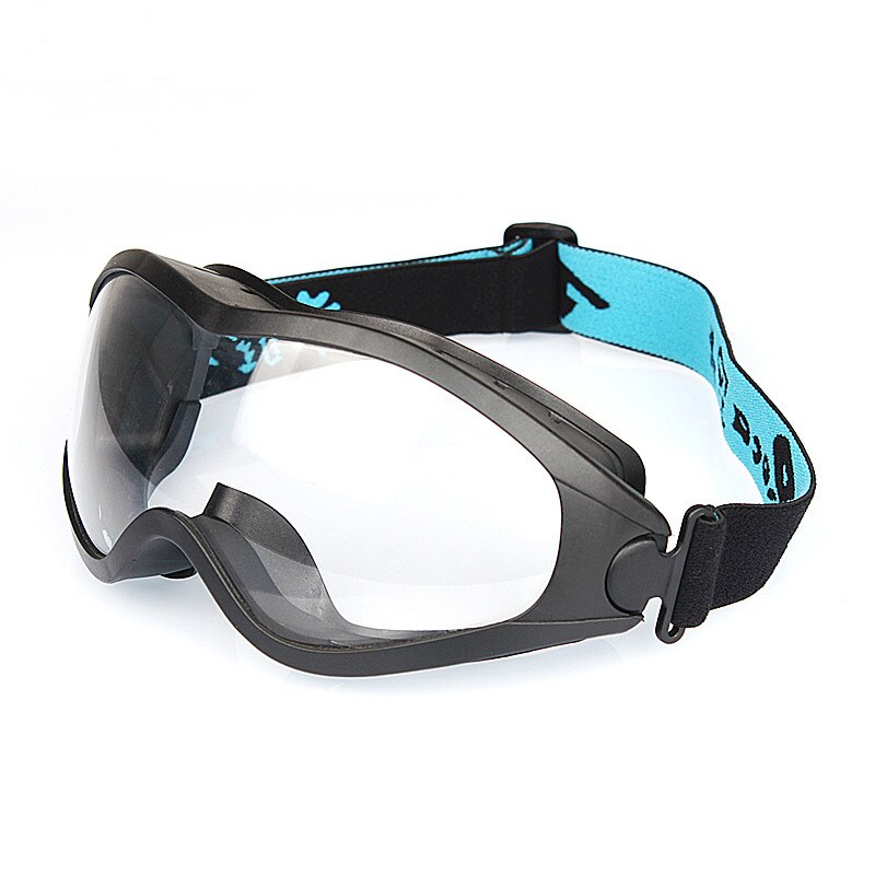 Ef35 type sikkerhedsbriller gennemsigtige være anvendelige ridebriller anti-dug anti-ridse anti-chok sikkerhedsbriller