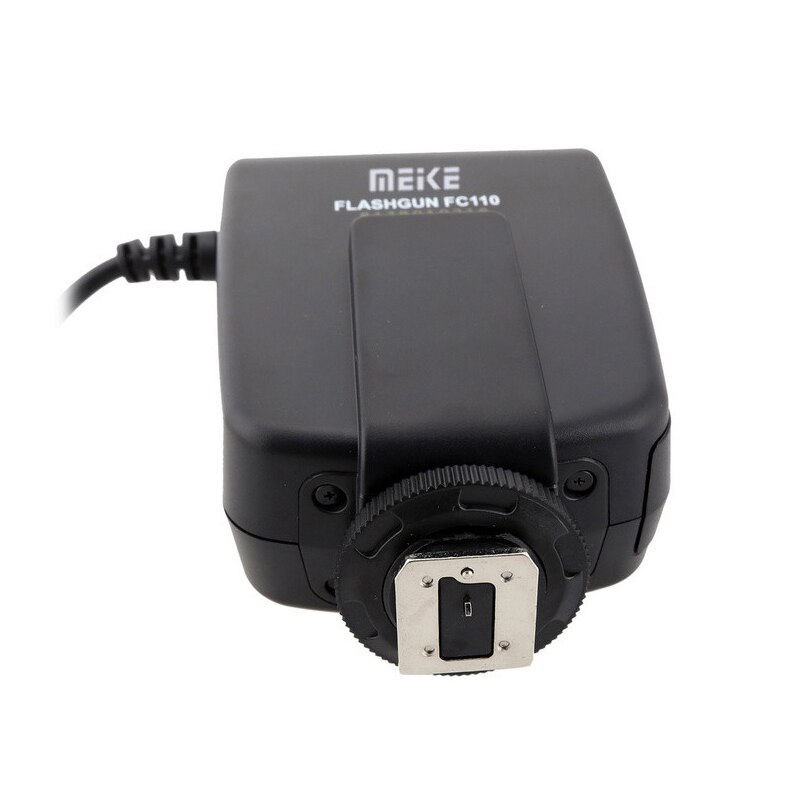Speedlite makro flash lys universal bajonet meike  fc110 til dslr manuel kamera ring adapter varmt lys koldt lys flash lampe