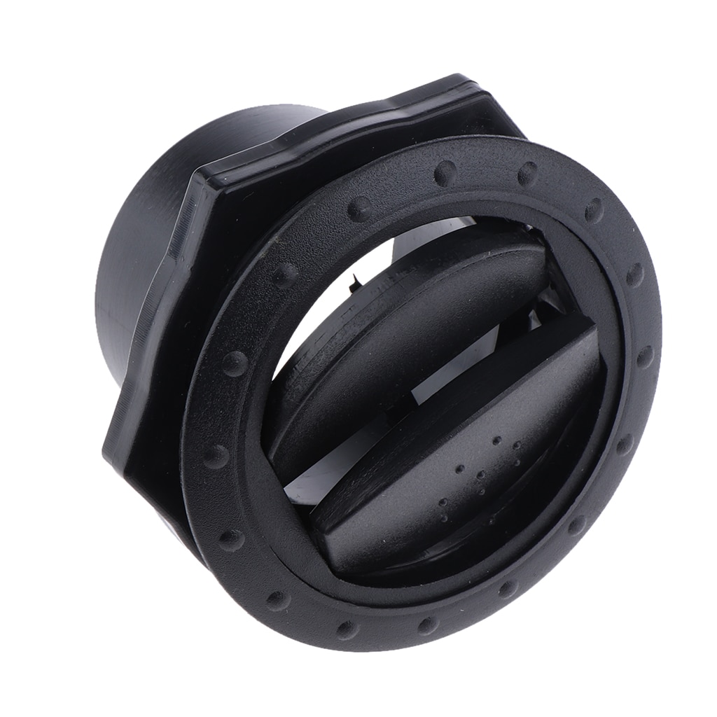 1 kpl 70 x 45mm matkailuauton kattoventtiili, poistoilman virtausventtiili, musta, kestävä abs-muovista valmistettu ilmanvaihtoaukko, lisävaruste