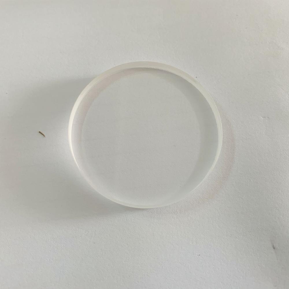 diameter 50mm round 3.3 borosilicate glass plate