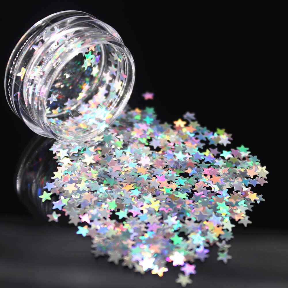 1 ask ljust guld holografisk paljett glitter skimmer diamant 9 färg ögon glänsande hud highlighter ansikts glitter festiva makeup start: 7