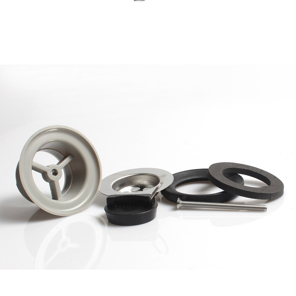 Talea Double sink laundry Drain kit Strainer Basket Drain Set with Drain Pipes Strainer Y type hose Plastic Flexible Flume