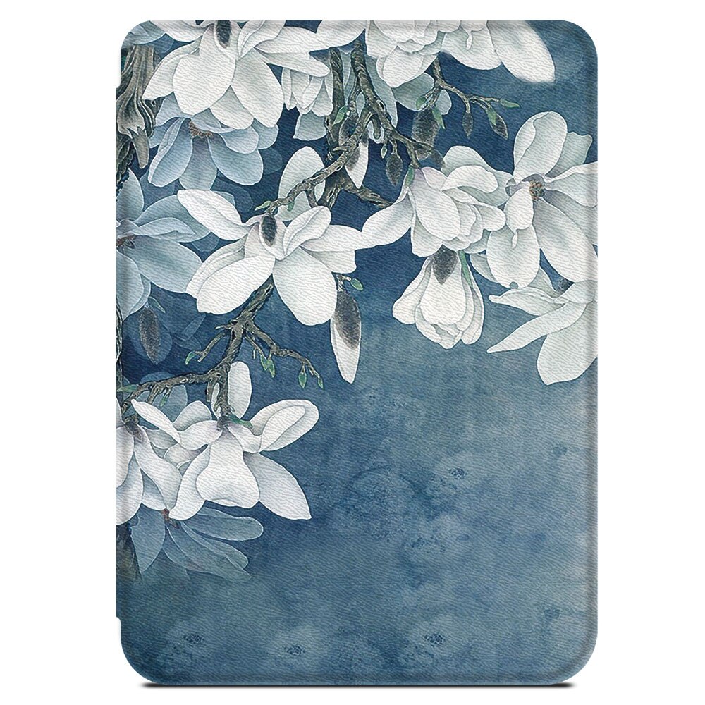 Bozhuorui Case Voor Alle Kobo Nia E-Reader Release-Lichtgewicht Fit Slim Smart Beschermhoes met Auto Sleep/Wake: Magnolia