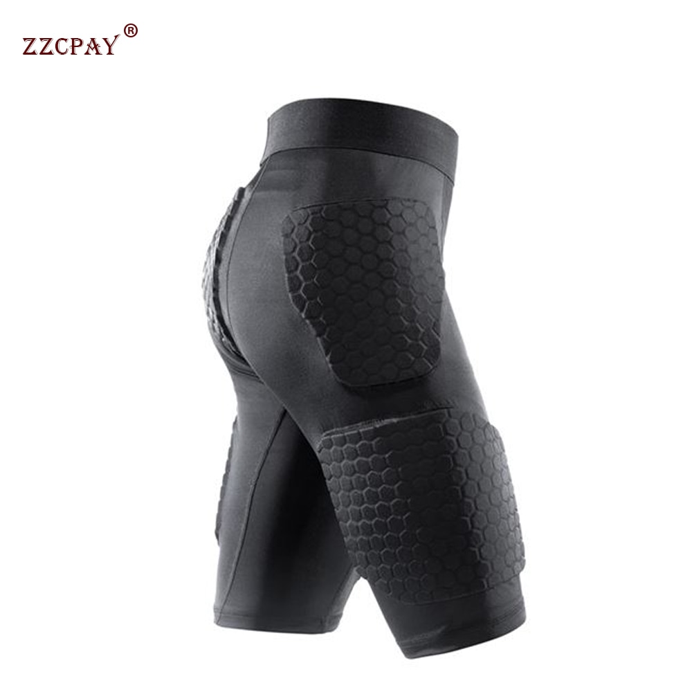 Mannen Sport Kneepad Elleboog Shock Guard Compressie Padded Shorts Shirt Vest Set Voetbal Basketbal Beschermende Gear Borst Rib Guards