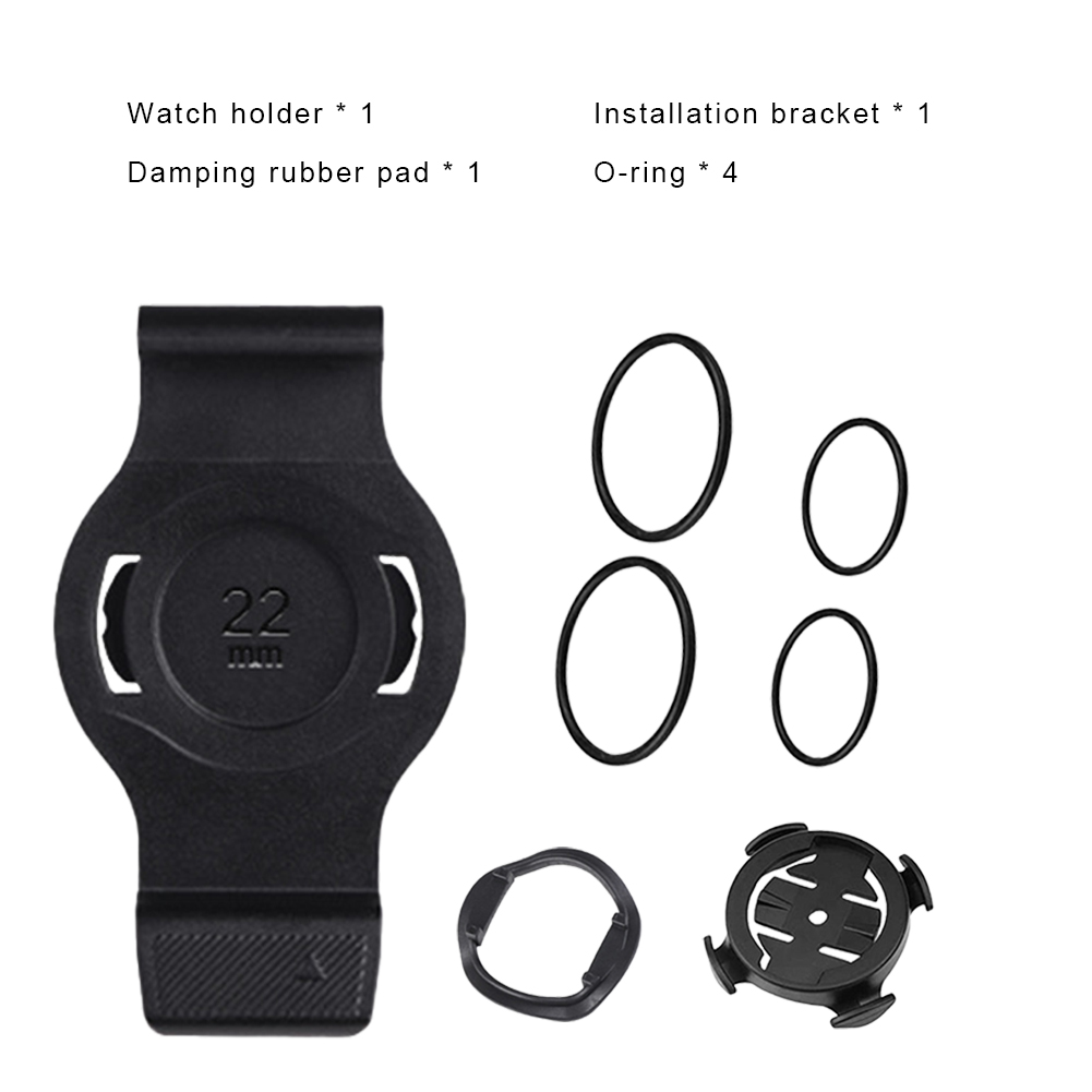Base de ordenador para bicicleta de montaña, accesorios para Garmin QuickFit, Garmin Fenix 3/5/6/7/MK1/2, 20/22/26mm: YELLOW