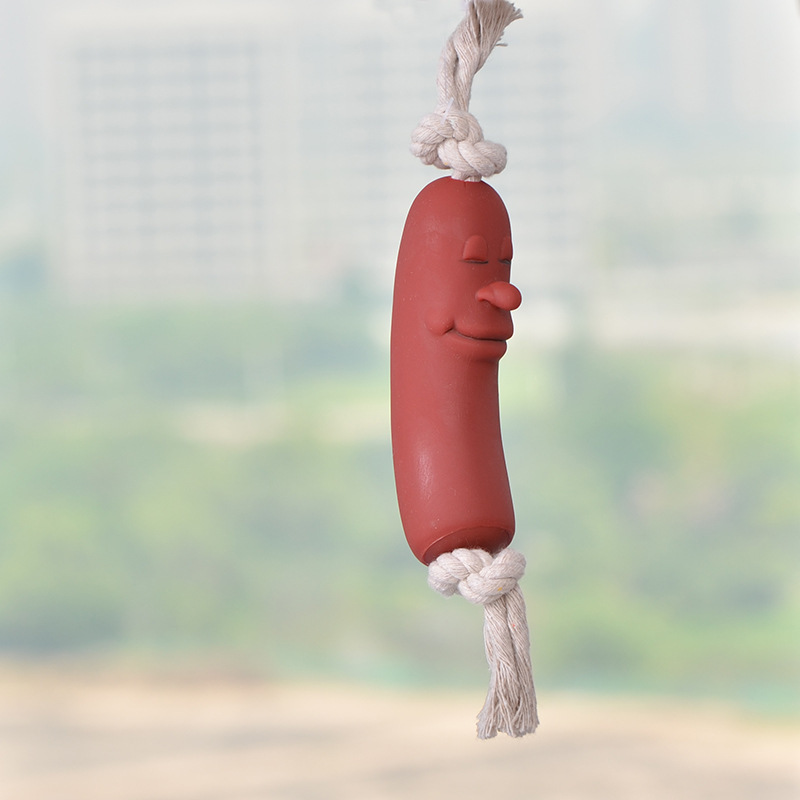 Funny Dog Toy Sausage Squeaky Toy for Pets Dog Toy for Dog Pet Toy