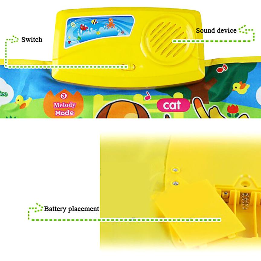 Speel keyboard muziek zingen gym tapijt mat beste kinderen baby kind creativiteit verbeelding onderwijs