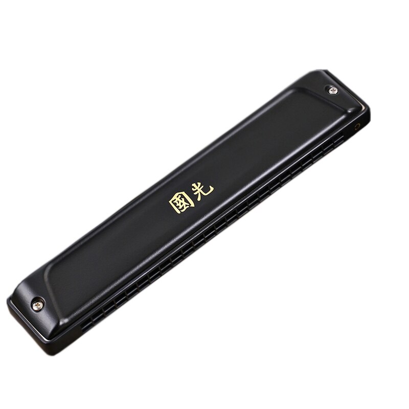 Guo Guang Tremolo 24 Holes Harmonica Accent 28 Harp Guoguang Mouth Organ Instrumentos Key C A B Musical Instruments