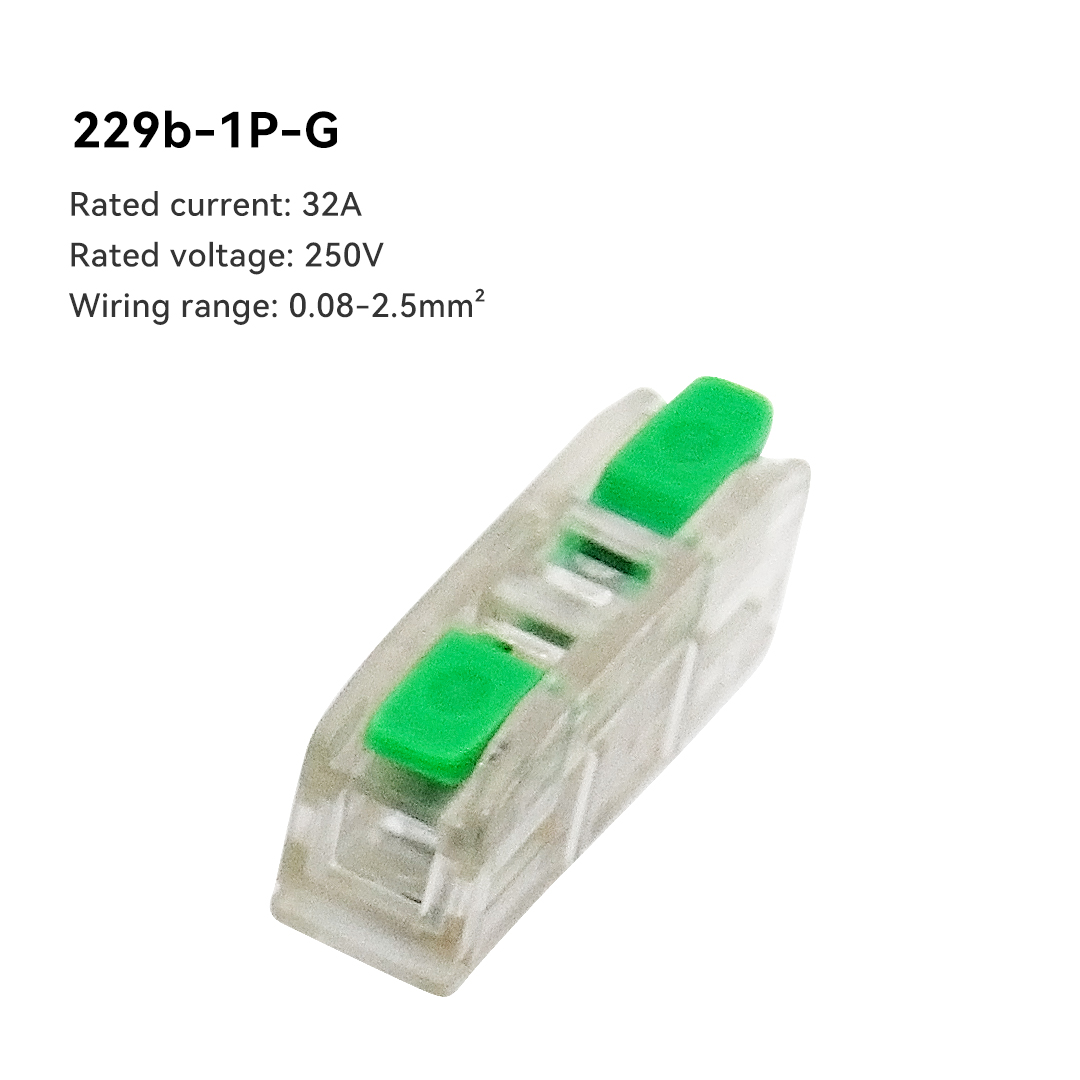 10PCS Quick Electrical Wire Connectors Universal Compact Splicing Terminal Blocks Push-in Home Cable Connectors: Silver
