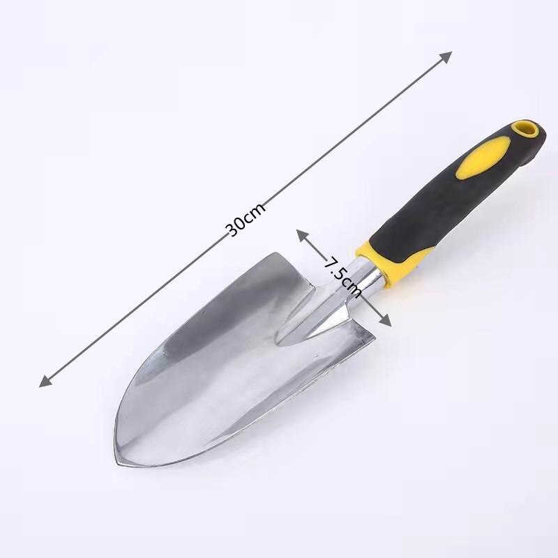 Garden Tool Set Stainless Steel Hand Tool Gardening Kit Include Hand Trowel Transplant Trowel And Cultivator Hand Rake: 2