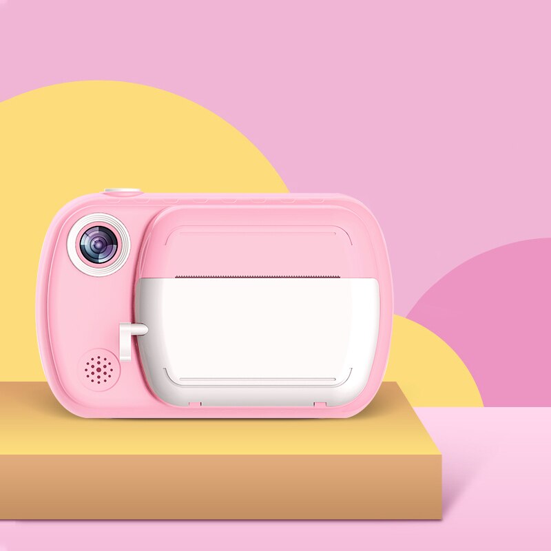 Tosaju Caméra Enfants Appareil Photo à Impression Instantanée 2,4 Pouces 1080P écran Appareil Photo Numérique pour Enfants 32GB SD Carte, Stylo 5 Couleurs Cadeaux Avec sac Cadeaux de Noël Pour Spécial