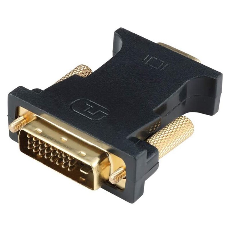 Active DVI-D to VGA Adapter DVI 24+1 to VGA Male to Female Video Converter for PC DVD Monitor HDTV(Dvi Male Vga Female): Default Title