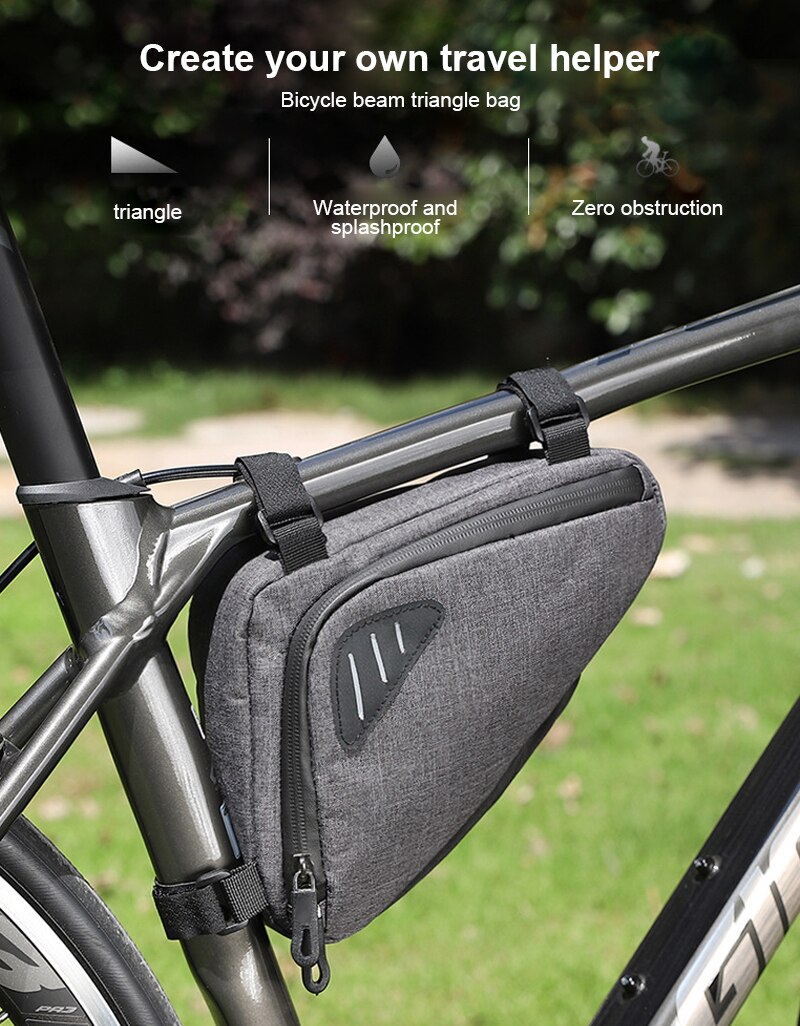 Waterdichte Fiets Tas Driehoek Pouch Frame Houder Fietsen Voor Zak Fiets Pouch Frame Tassen Fietsaccessoires