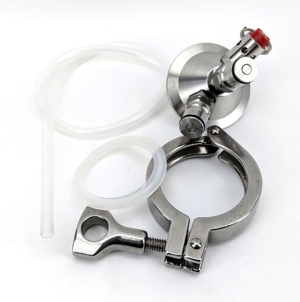 BALL LOCK TAPPING HEAD TO 2INCH TRI-CLOVER (COMMERCIAL KEG ADAPTOR)