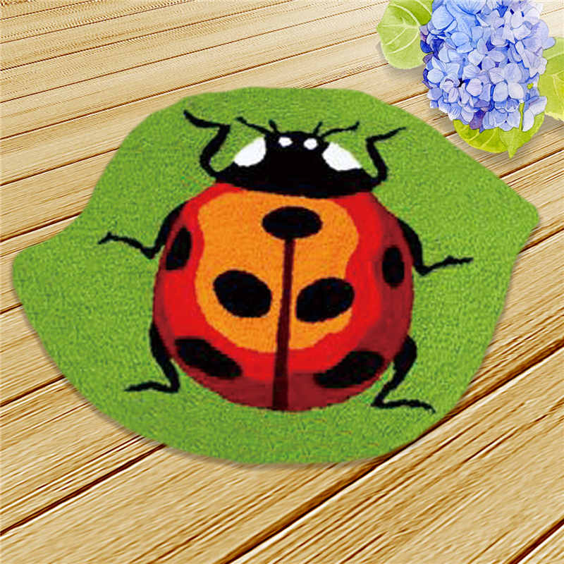 Prajna mignon animaux tapis couture loquet crochet Kits toile tricot tapis crochet point de croix Fomiaran pour couture bricolage Handmades: Burgundy