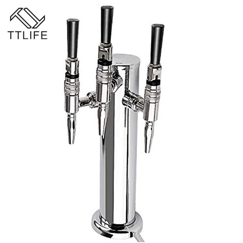 1 Netrogen Coffee Tap Stainless Steel Draft Beer Dispensing Nitrogen Nitro Tap , Stout Beer Faucet,coffee Tap with Black Handle