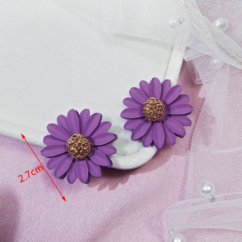 Pendientes colgantes de Color púrpura para mujer, colgantes de botella, pendientes colgantes en forma de C, pendientes de mariposa y flores, de al por mayor: Color amarillo dorado claro