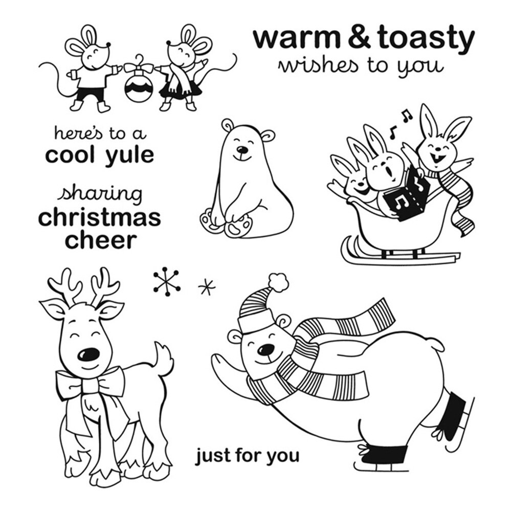 DIY Materials Seal Cutting Die Decor Supplies Festival Series Stencil Scrapbook for Household Wedding Presents Supplies: Style B