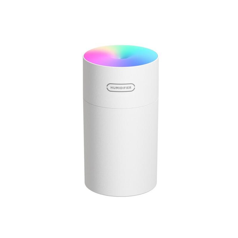 270/300ml Air Humidifier Ultrasonic Aroma Essential Oil Diffuser Mini USB Cool Mist Maker Aromatherapy With Colorful Light: Type 1-1 270ml