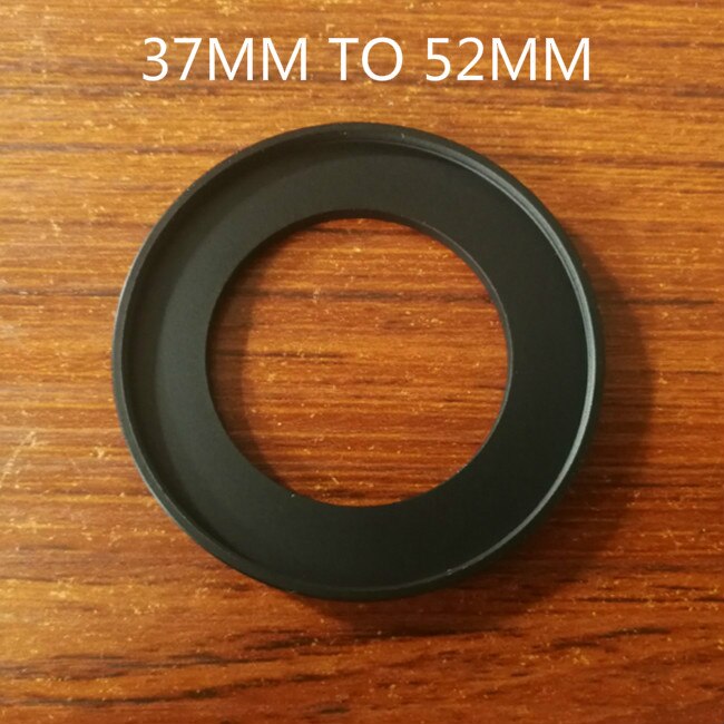 Universal 17MM to 52MM 37MM 58MM to 17MM Phone Camera Lens Filter Adapter Ring Video Rig Lens Adapter for NISI ZOMEI KASE Filter: 37mm to 52mm