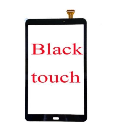 1Pcs Touchscreen Voor Samsung Galaxy Tab Een 10.1 SM-T585 T580 Touch Screen Sensor Lcd Display Voor Glas Vervangende Onderdelen: only black touch