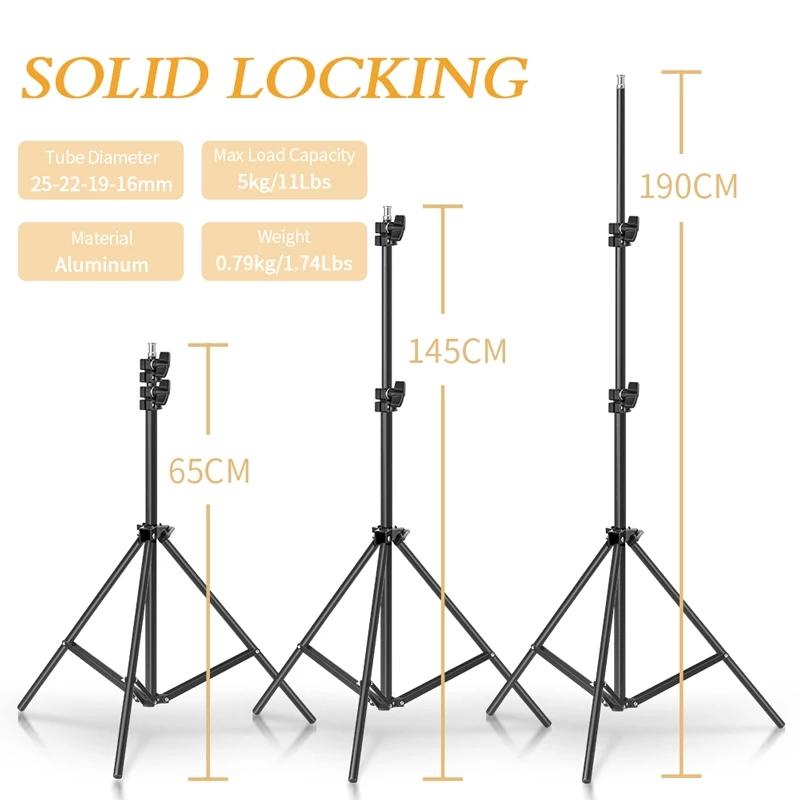 Photo Studio Equipment Photography Softbox Lighting Kit 50x70CM Continuous Light System Soft box