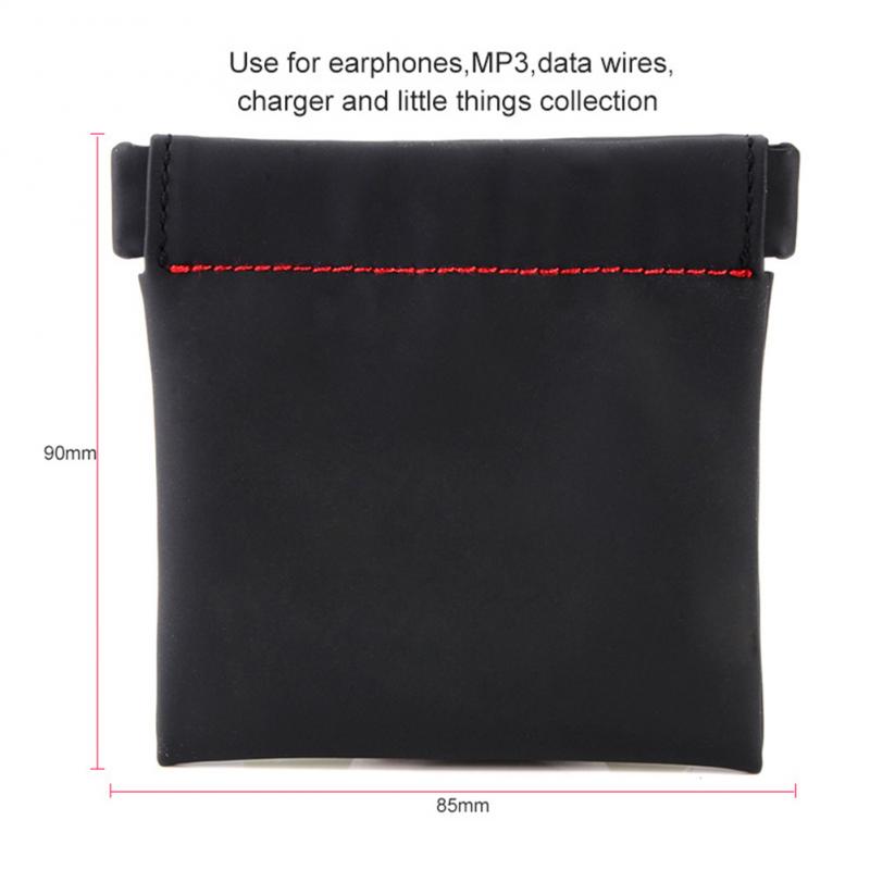 Di alta Qualità Impermeabile Mini Portatile di Cuoio DELL'UNITÀ di elaborazione Caso Auricolare Auricolare Auricolari Sacchetto di Immagazzinaggio Del Sacchetto Del Sacchetto di Protezione Anti-caduta Cornici E Articoli Da Esposizione: Default Title