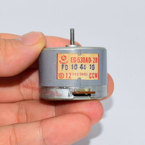 Original japan mabuchi fx -530ad-2b ccw motor  dc 12v 2400 rpm capstan tape deck lydoptager elektrisk motor til cd dvd-afspiller