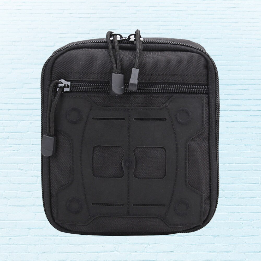 Multifunctionele Tas Outdoor Camping Handtas Opknoping Zak Wandelen Handtas Riem Attachment (Zwart): Default Title