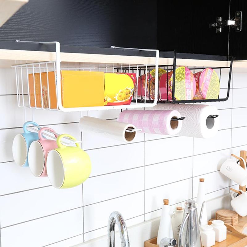 Estante colgante para armario, soporte para cesta, organizador de cocina, hogar, oficina, florero, decoración