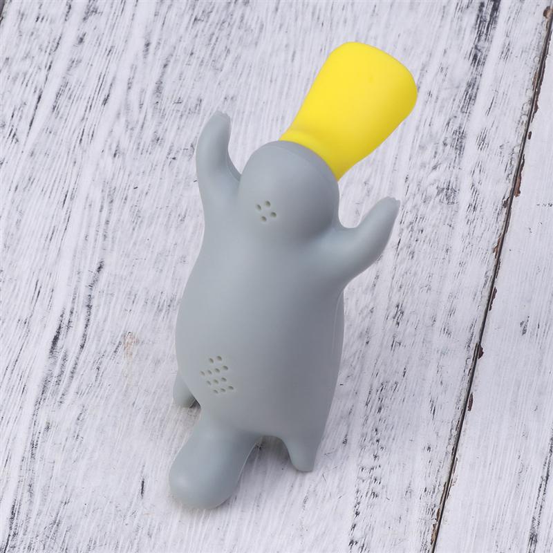 1PC Platypus Tea Infuser Reusable Cute Loose Leaf Tea Strainer Filter Diffuser Silicone Kitchen Tools Gadgets
