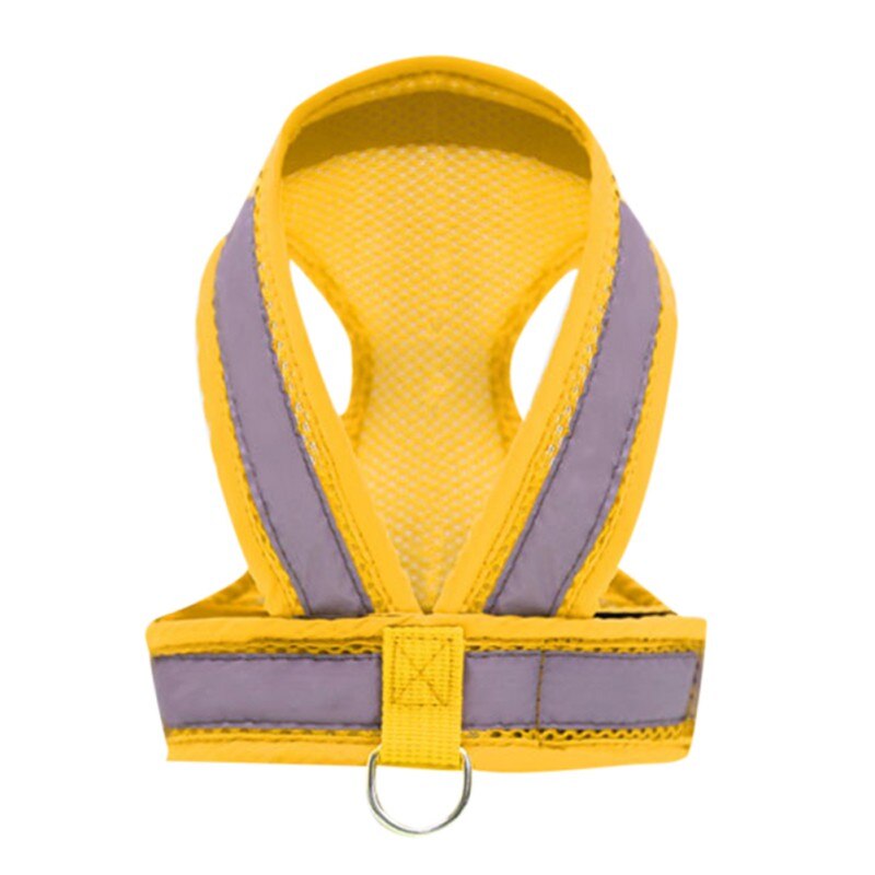 Verstelbare reflecterende hondenharnassen, ademend mesh-harnas, zacht verstelbaar veiligheidsharnas voor honden, klein en groot.: J / M