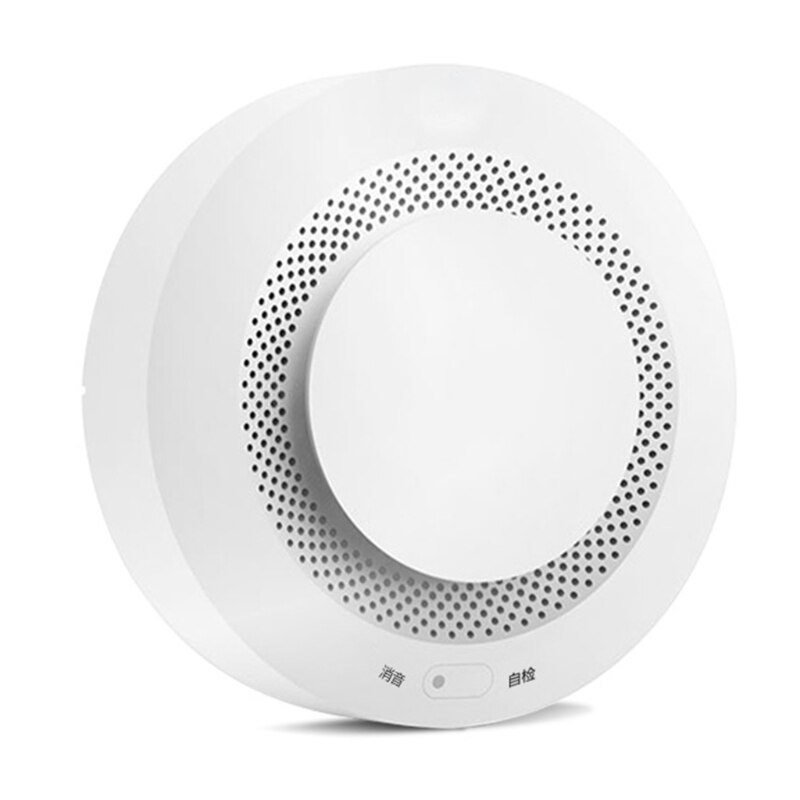 Smart Fire Alarm Progressive Sound Photoelectric Smoke Sensor Remote Linkage APP 1XCB