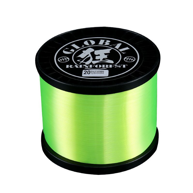 500m Sturgeon Fishing Line Super Thickened Large Anchor Fishing Line Sea Rod Sports Ocean Boat Fishing Mainline Sea Fishlines: green / 12.0
