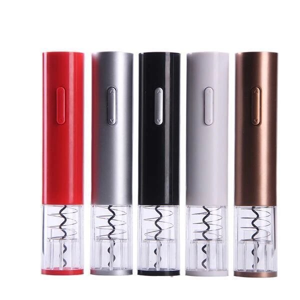 Elektrische Wijn Flesopener Draagbare Automatische Folie Cutter Elektrische Wijn Flesopeners Draadloze Kurkentrekker Wijn Opener: WHITE