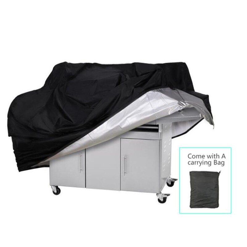 Size XS-XXL Black Waterproof BBQ Cover BBQ Accessories Grill Cover Anti Dust Rain Gas Charcoal Electric Barbeque Grill