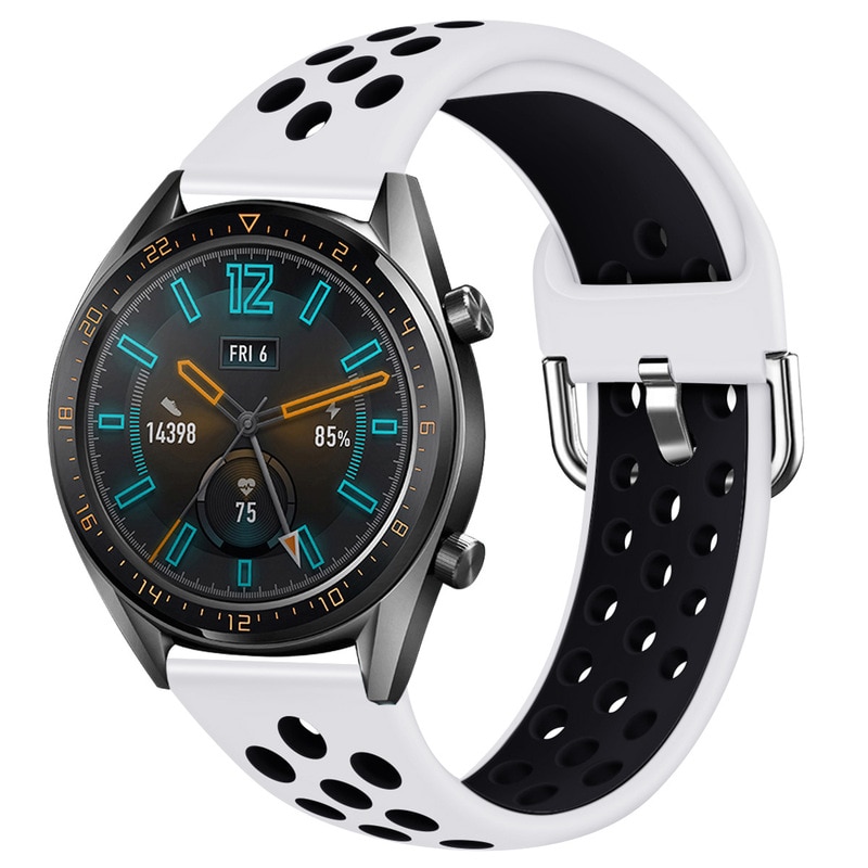 Horloge Bands Voor Huawei Horloge Gt 2 46Mm Gt 2e Band/Honor Magic/Galaxy Horloge 46Mm siliconen Belt Smart Horloge Vervangen Polsband