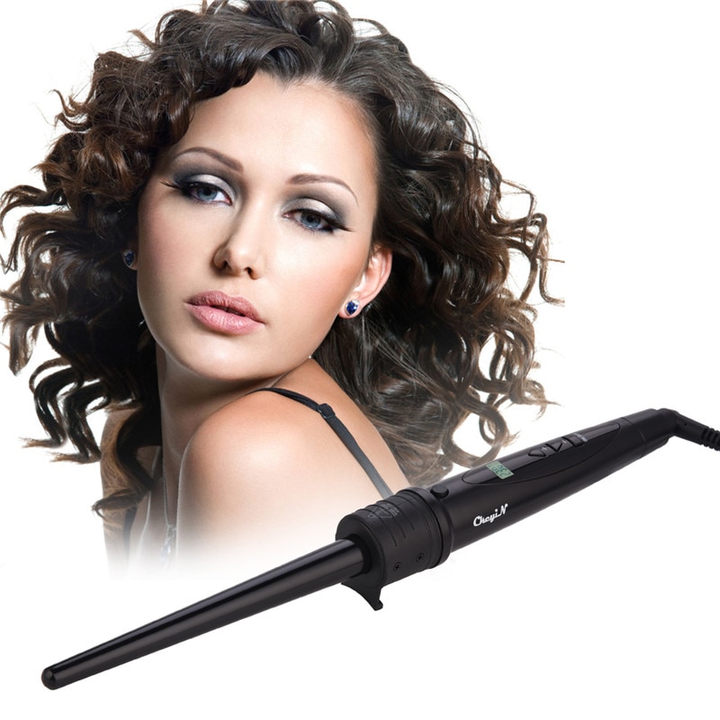 LCD Digital Perm Ceramic Hair Curler 19mm 32mm Large Waver Curly Hair Waver Roller Fast Heating Curling Iron Wand