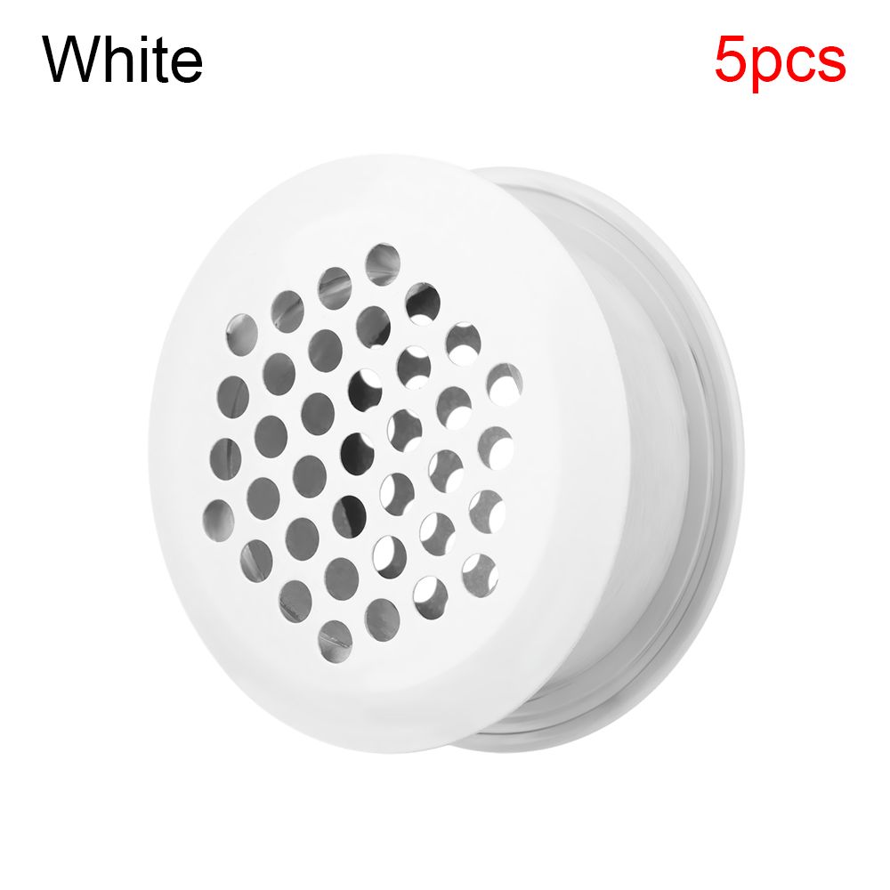 5Pcs Shoe Cabinet Ventilation Cover Wardrobe Double Sided Mesh Vent Hole Furniture Grilles Air Vent Cover Home Daily Accessories: green
