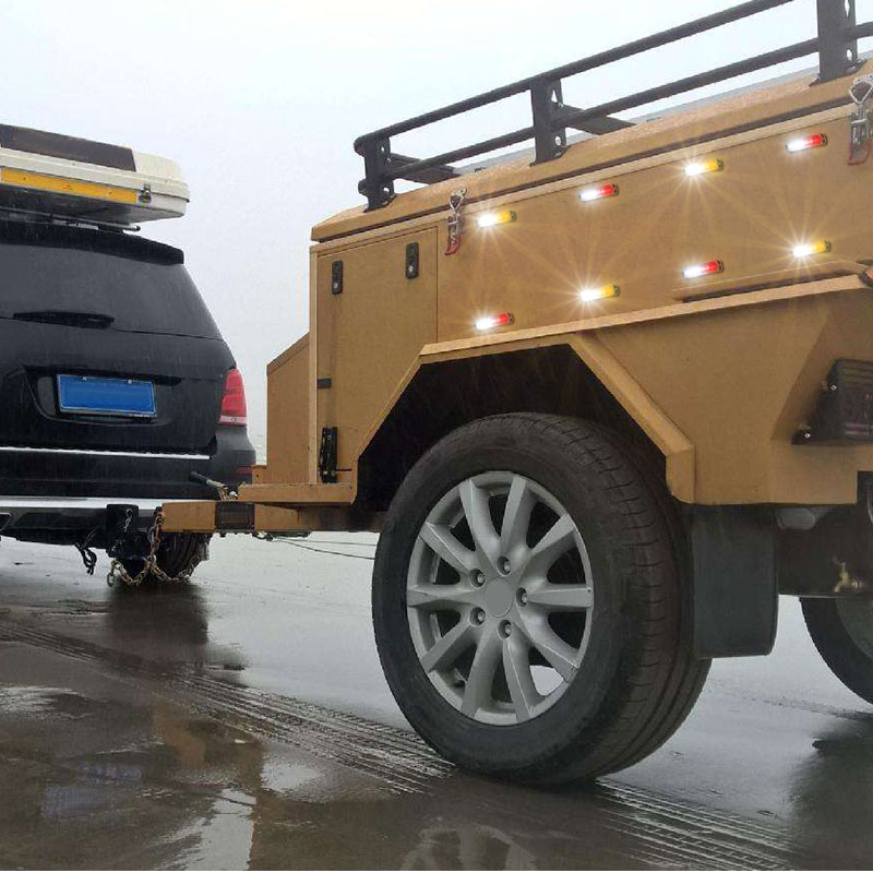 6LED 4LED luz de advertencia de coche luz de avería de parrilla coche camión remolque baliza lámpara LED luz lateral ámbar 12V - 24V